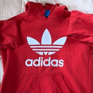 Red Adidas Hoodie
